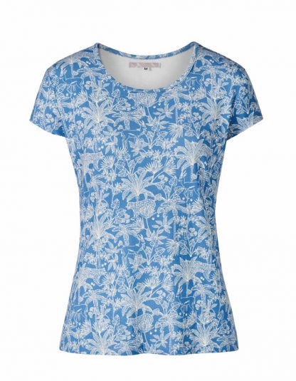 Shirt Dschungelblau