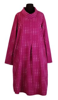 Cord Dress Himbeere