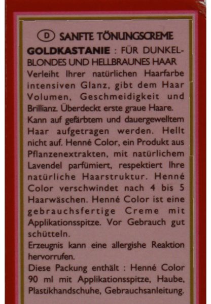 Kastanie Tönung – Bild 2