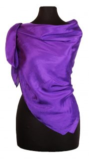 Uni Silktuch lila