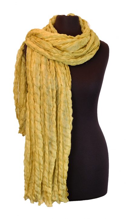 Silk-Crincle Shawl