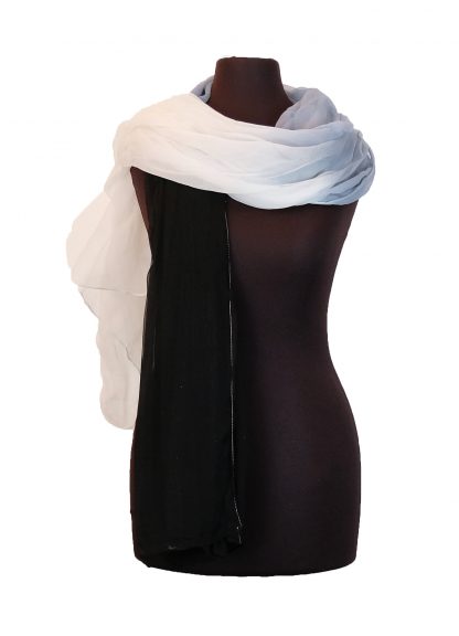 Ombre Silkchiffon Shawl – Bild 3