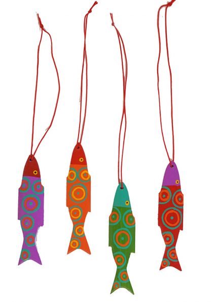Bambu Fisch 4er Set