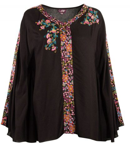 Florales Poncho