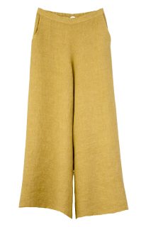 Korngelb Leinenhose