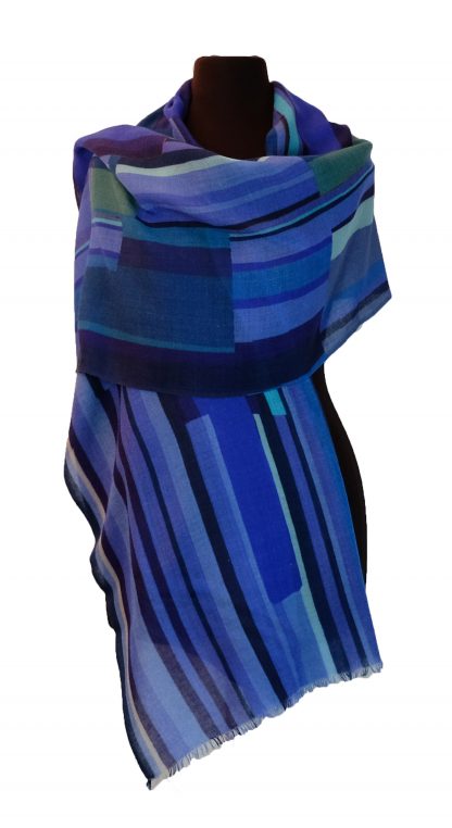 Azulissimo Shawl