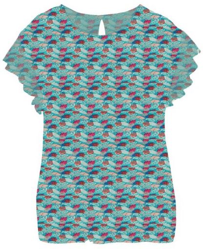 Rüscharmshirt