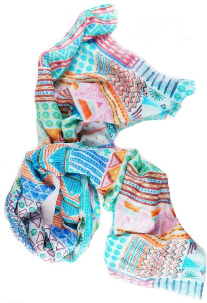 Carre Linprint Shawl