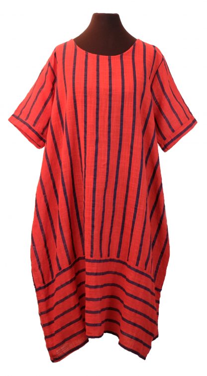 Rossostripe Dress