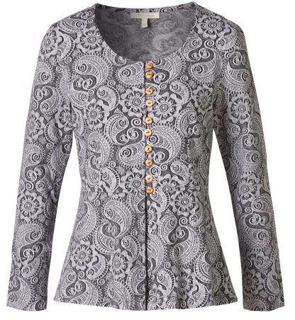 Paisley-Jacke