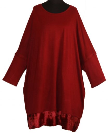 Velvet Chiffy-Shirt