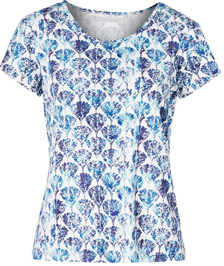 Blaufarn Shirt Kurzarm