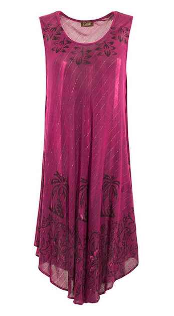 Short Collidress lila