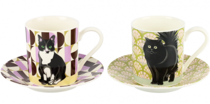 Cute Cats Espressotassen 2er Set