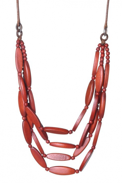 Wooddrops Collier