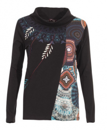 Shirt Black Turtleneck